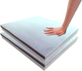 Foamma 2-Pack 2in x 18in x 18in Gel Memory Foam Seat Pads - Firm