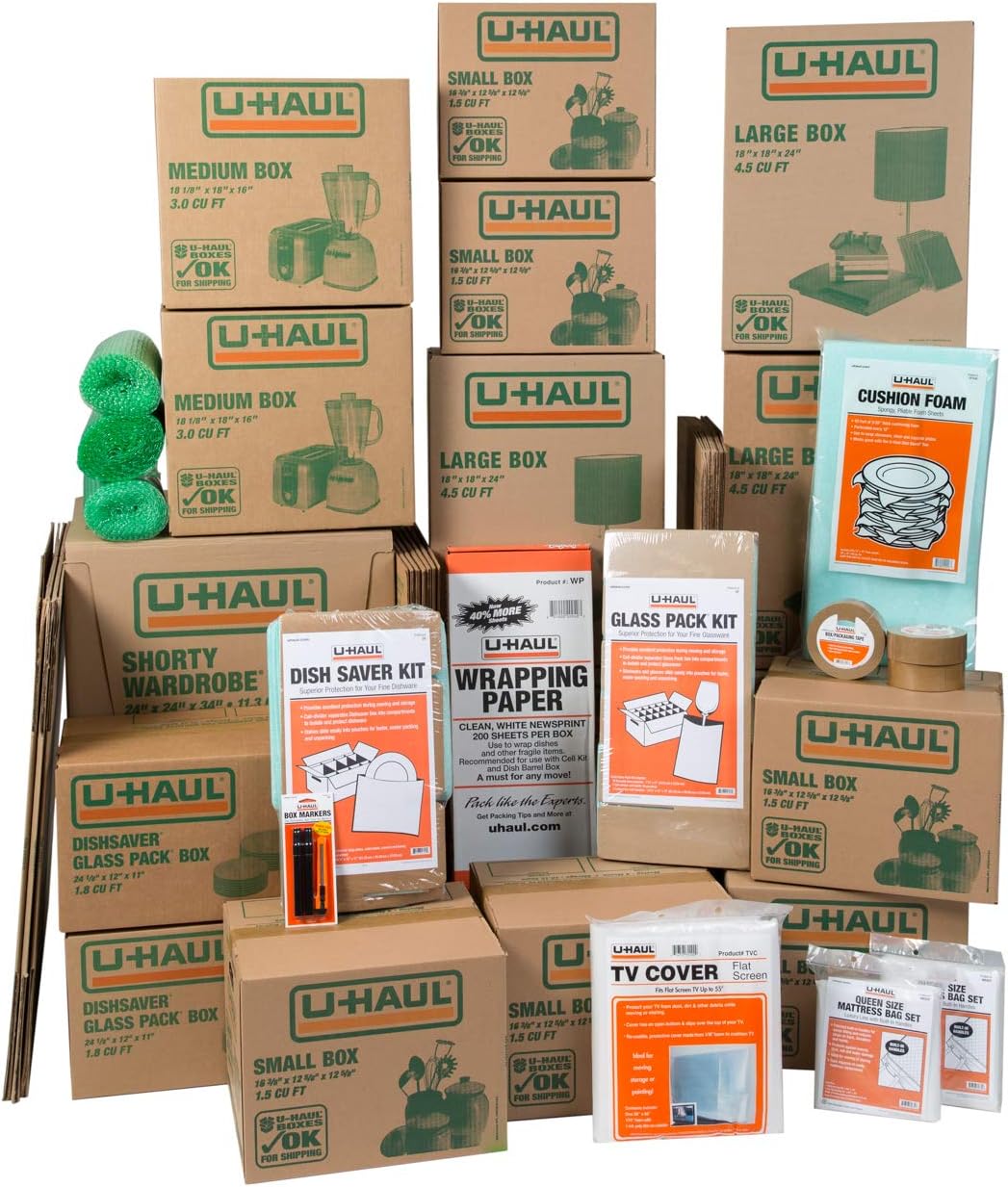 U-Haul Household Moving Kit for Easy Home Packing and Moving
