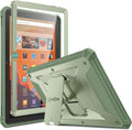 Fintie Shockproof Case for Fire HD 10 13th Gen Sage Green - Rugged