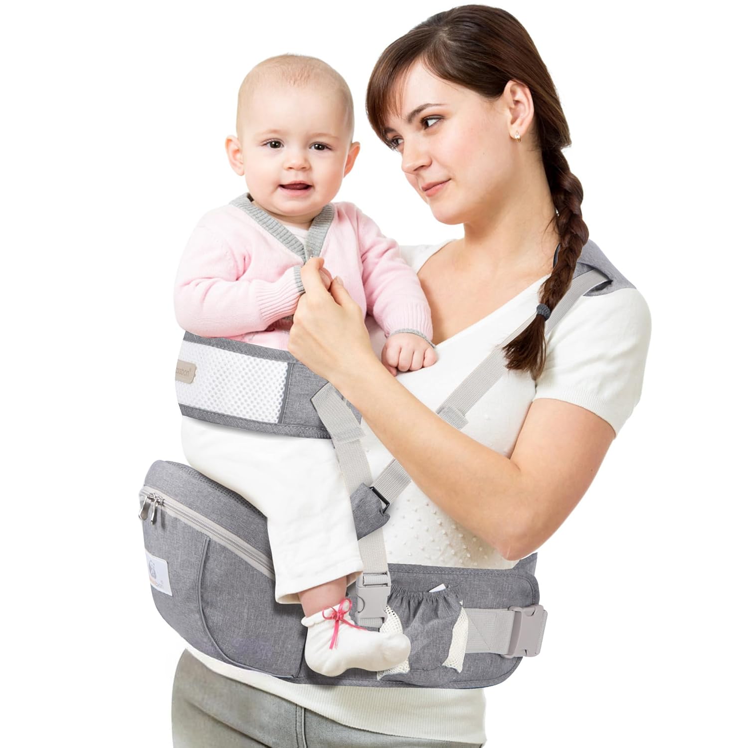 Ergonomic Baby Hip Seat Carrier for Newborns & Toddlers Comfort