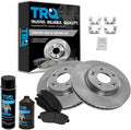 TRQ Front Brake Pad & Rotor Kit for 2007-2009 Hyundai Santa Fe