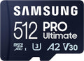 Samsung PRO Ultimate microSD Card 512GB for 4K UHD Capture