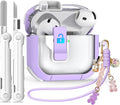 Ekoonpft AirPods 4 Case: Yellow-Proof with 5-in-1 Kit