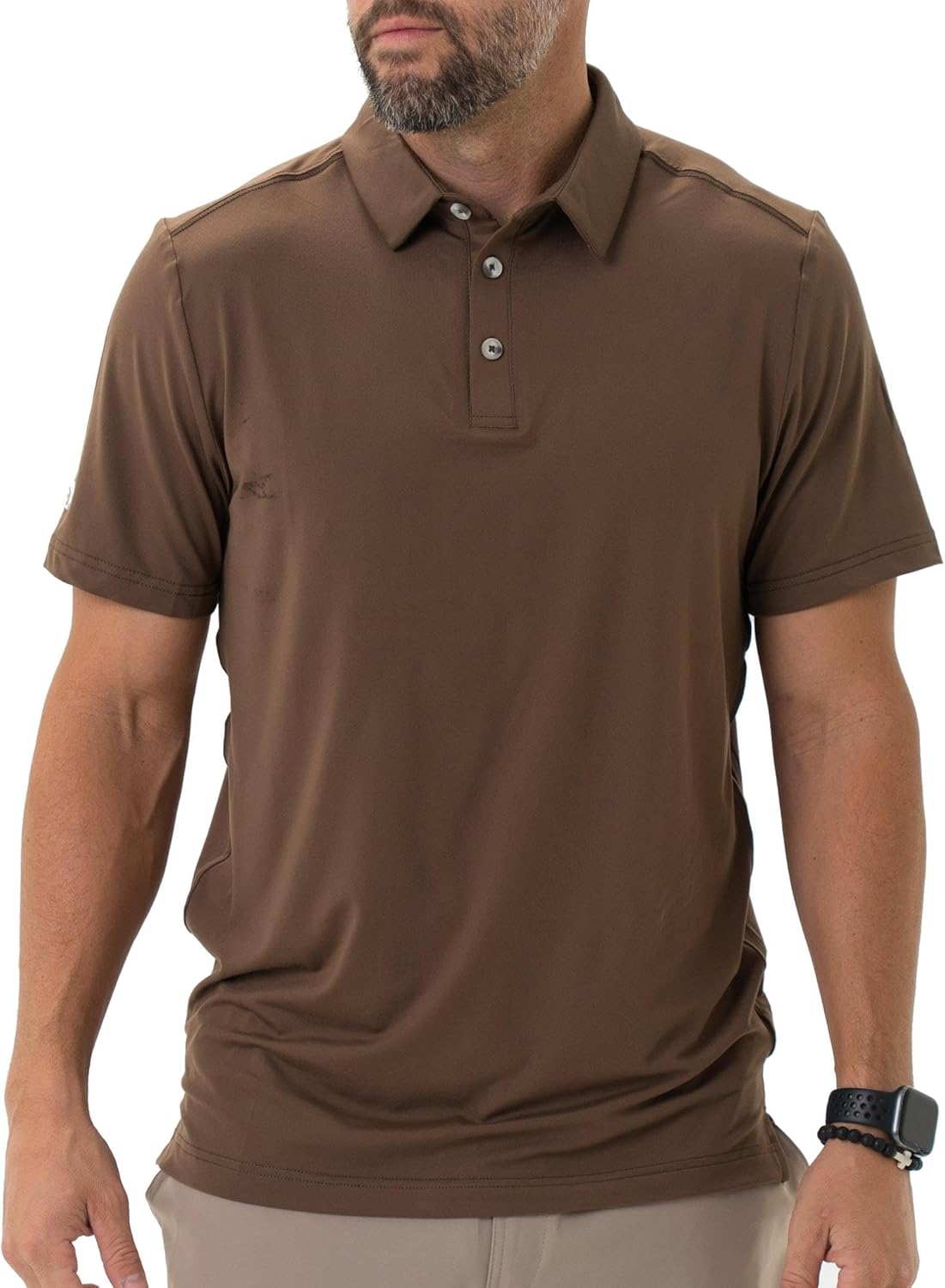 Burlebo Mens Performance Polo Shirt for Active Lifestyle