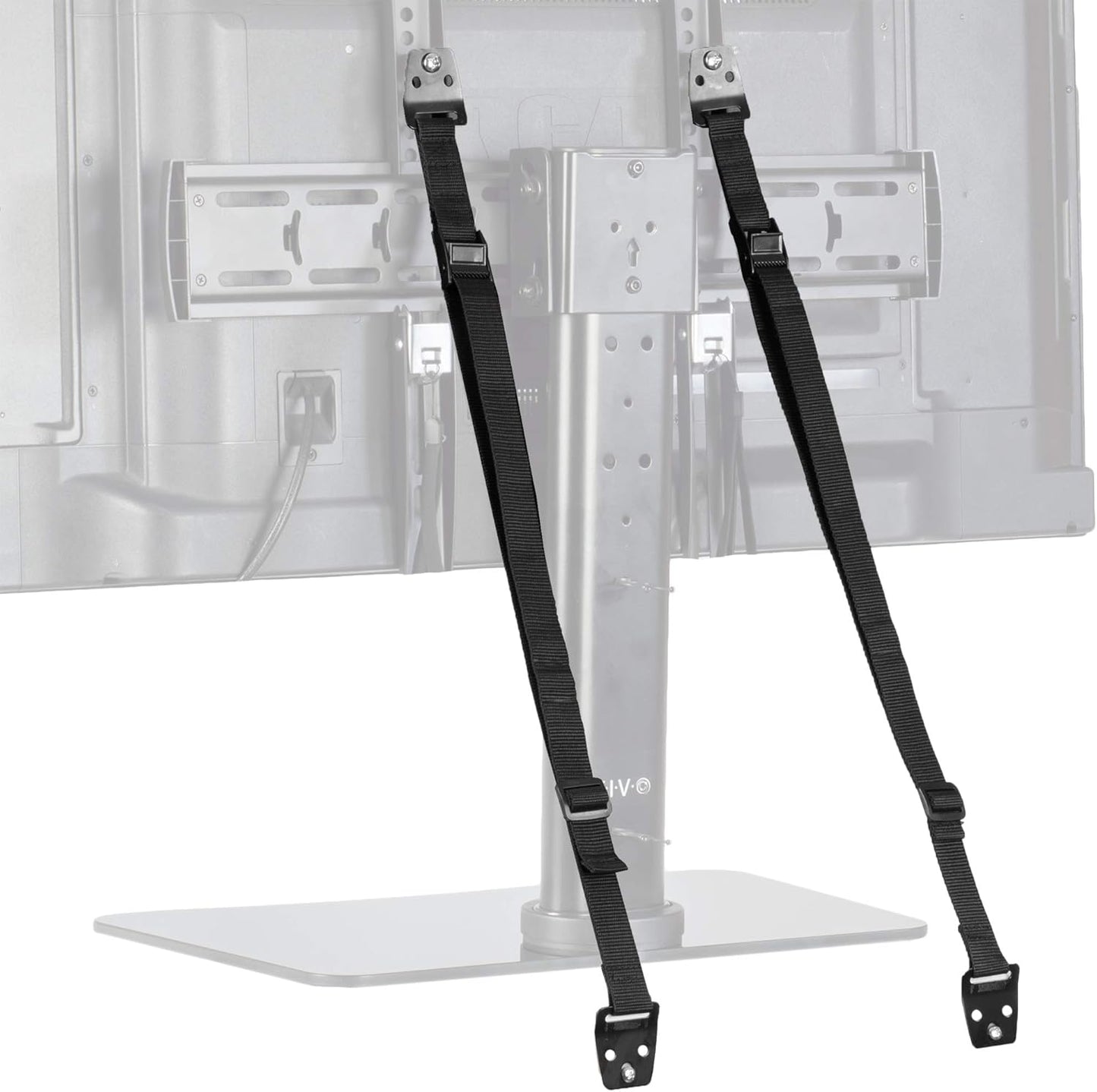 Secure TV & Furniture with VIVO Anti-Tip Cable Kit