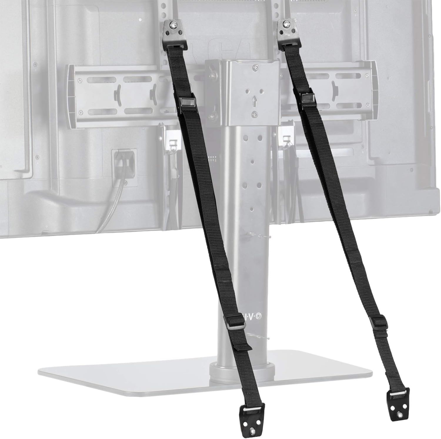 Secure TV & Furniture with VIVO Anti-Tip Cable Kit