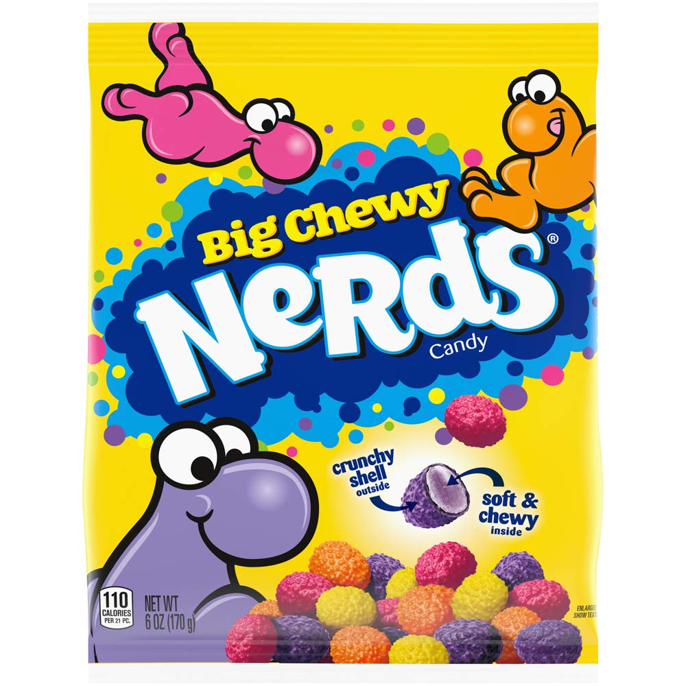 Nerds Big Chewy Candy Pack of 12 with Fruity Flavors