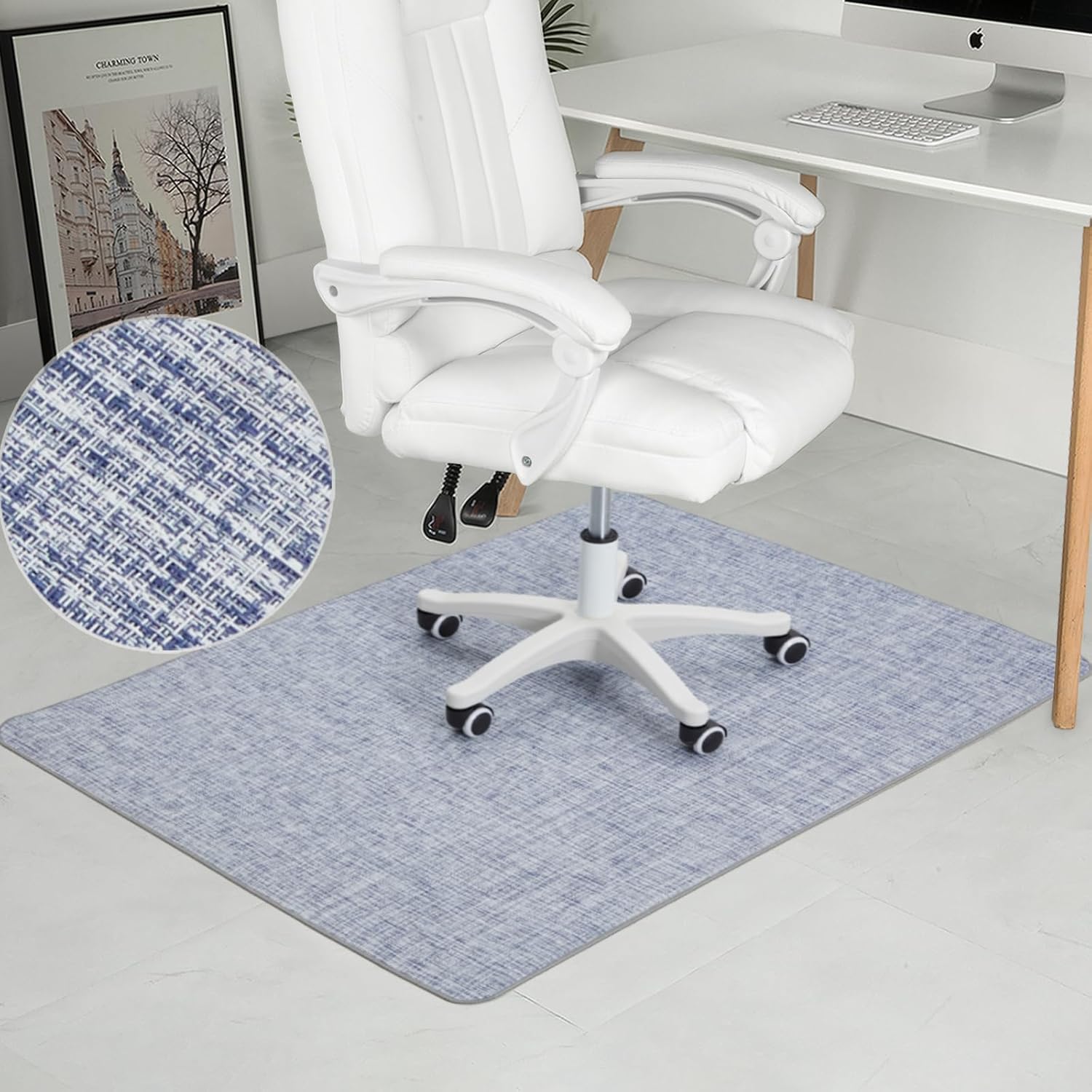 Chair Mat for Hardwood & Tile Floor, Heavy Duty 47in x 60