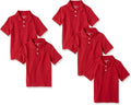 Boys and Toddlers Short-Sleeve Pique Polo Multipacks - Classic Fit
