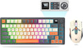 75% Wireless Gaming Keyboard and Mouse Combo - Compact RGB Performance