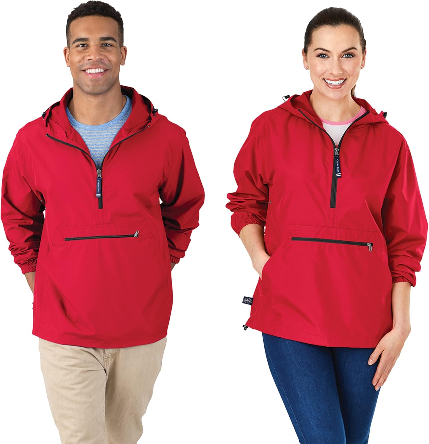 Pack-n-go Wind & Water-resistant Pullover for All Seasons
