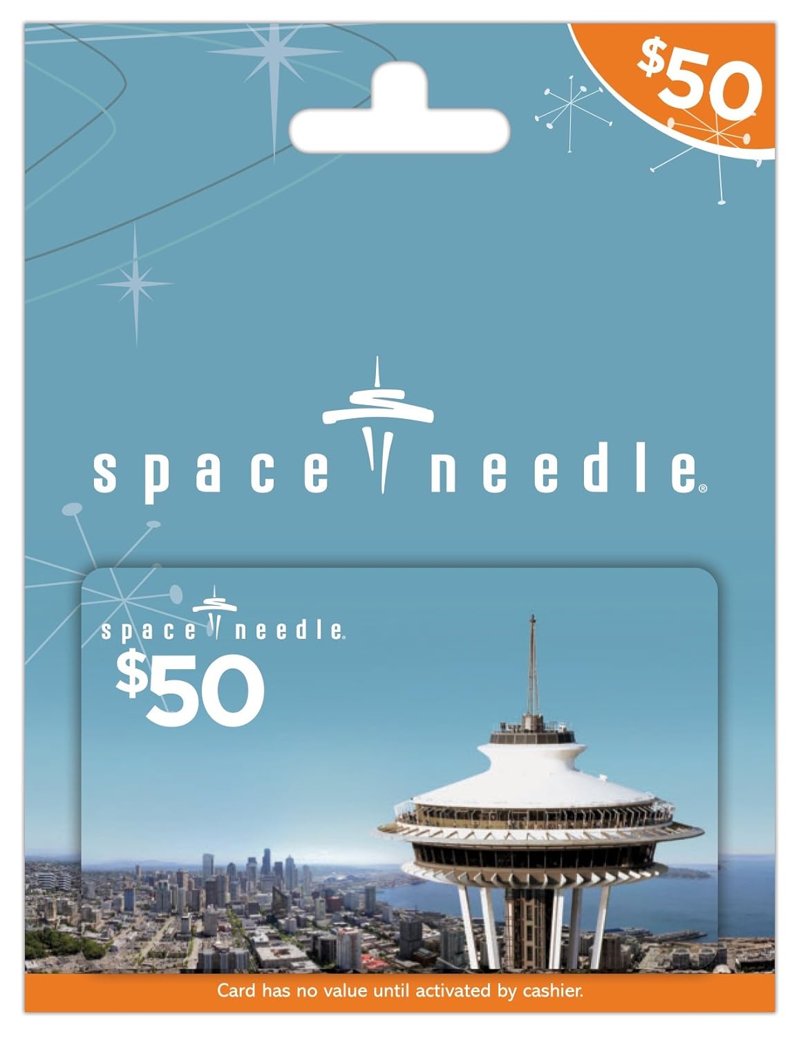 Space Needle Gift Card for Observation Deck and More Fun