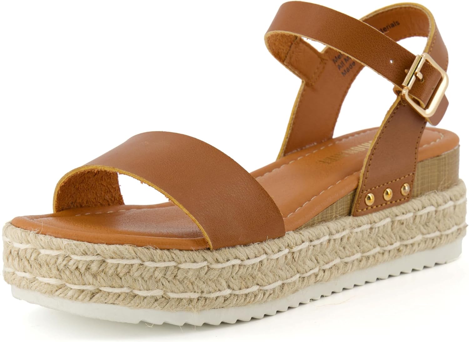 CUSHIONAIRE Melissa Espadrille Platform Sandals for Women