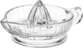 Glass Citrus Juicer Reamer with Handle and Spout - Easy Fresh Juice