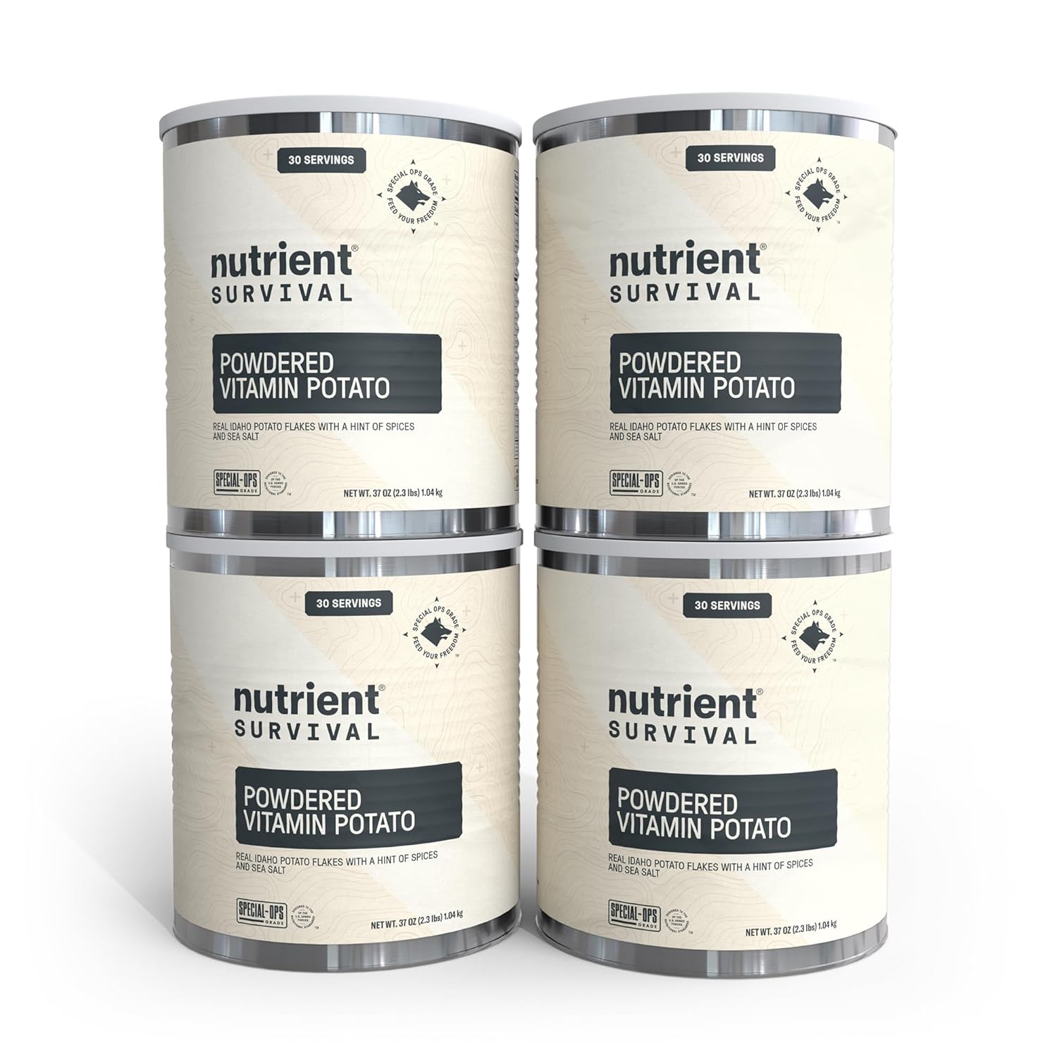 Nutrient Survival Potato Flakes for Emergency Food Supply
