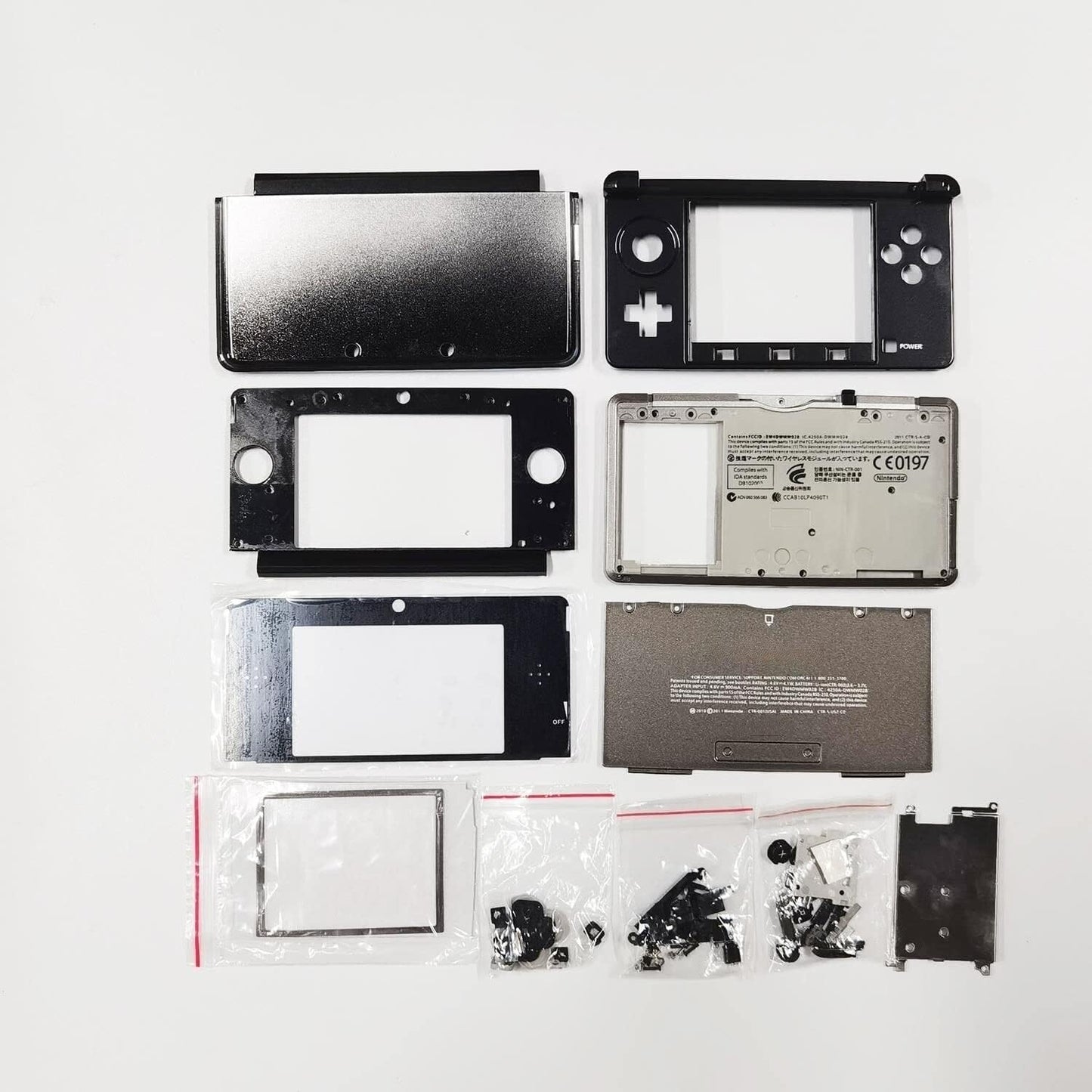 Replacement Full Set Housing Shell for Nintendo 3DS Console