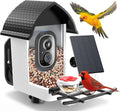 Bird Feeder with Camera 2K HD Live View - AI ID & Solar Powered