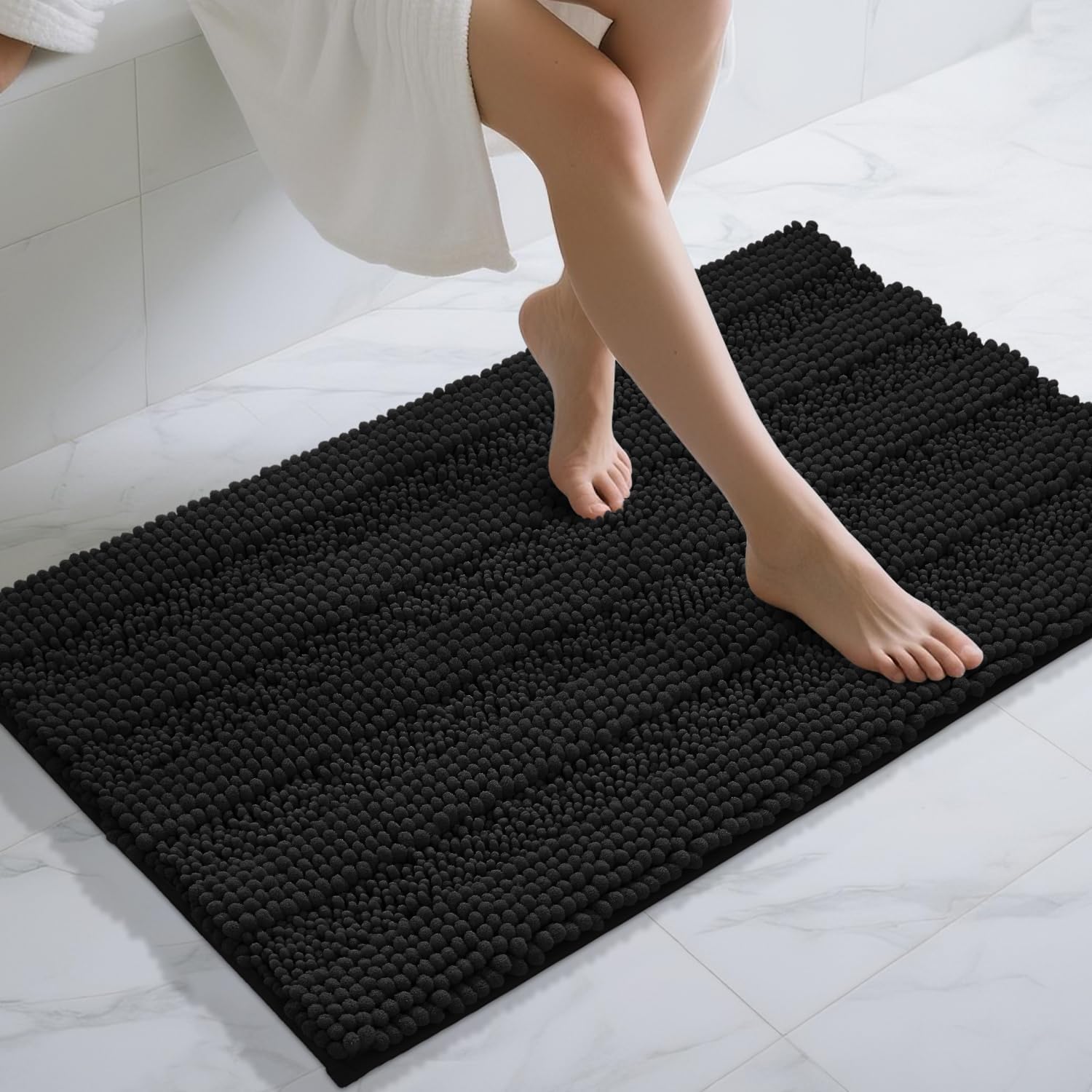 Yimobra Bathroom Rug Mat 44 x 24, Ultra Soft Chenille Mat