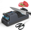 5-in-1 Electric Knife Sharpener for Kitchen Knives - Fast, Adjustable
