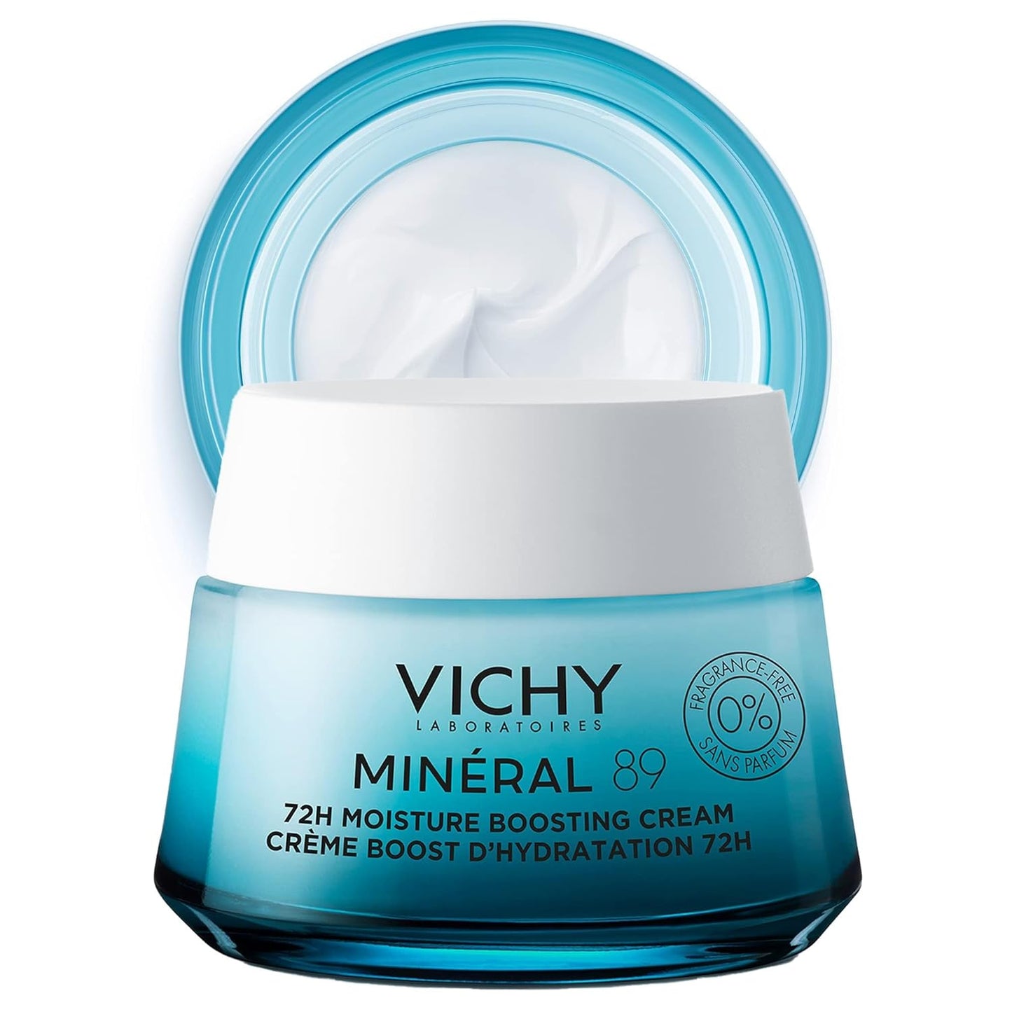 Vichy Mineral 89 Fragrance Free Cream for Daily Hydration