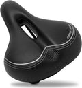 Bikeroo Extra Wide Replacement Saddle - Memory Foam Comfort