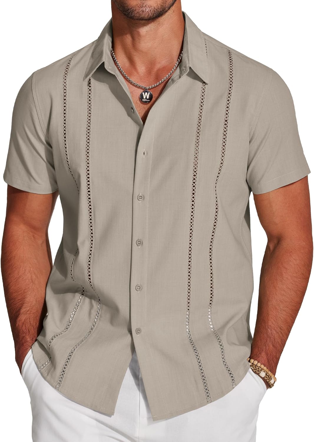 Cuban Guayabera Shirt for Men - Stylish Summer Linen Wear