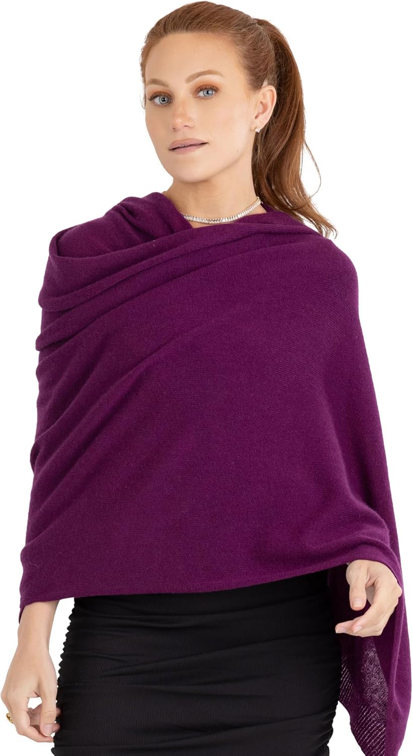 Velanio Cashmere Extra Large Pashmina Shawl for Women Travel