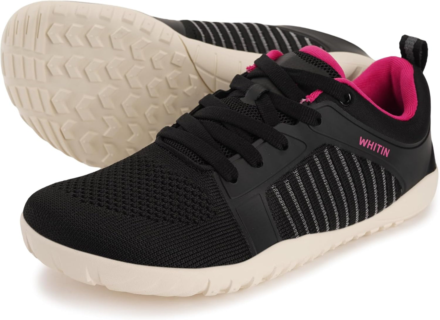 WHITIN Women's Wide Barefoot Trail Running Shoes for Comfort