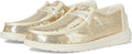 Hey Dude Wendy Disco Sequin Slip-On Loafer - Sparkle & Comfort