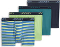 Jockey Men's Underwear Lightweight Cotton Blend 5 in Boxer Brief - 4