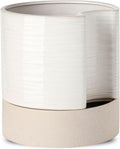 Self Watering Ceramic Plant Pot 8 in - Self Watering Planter
