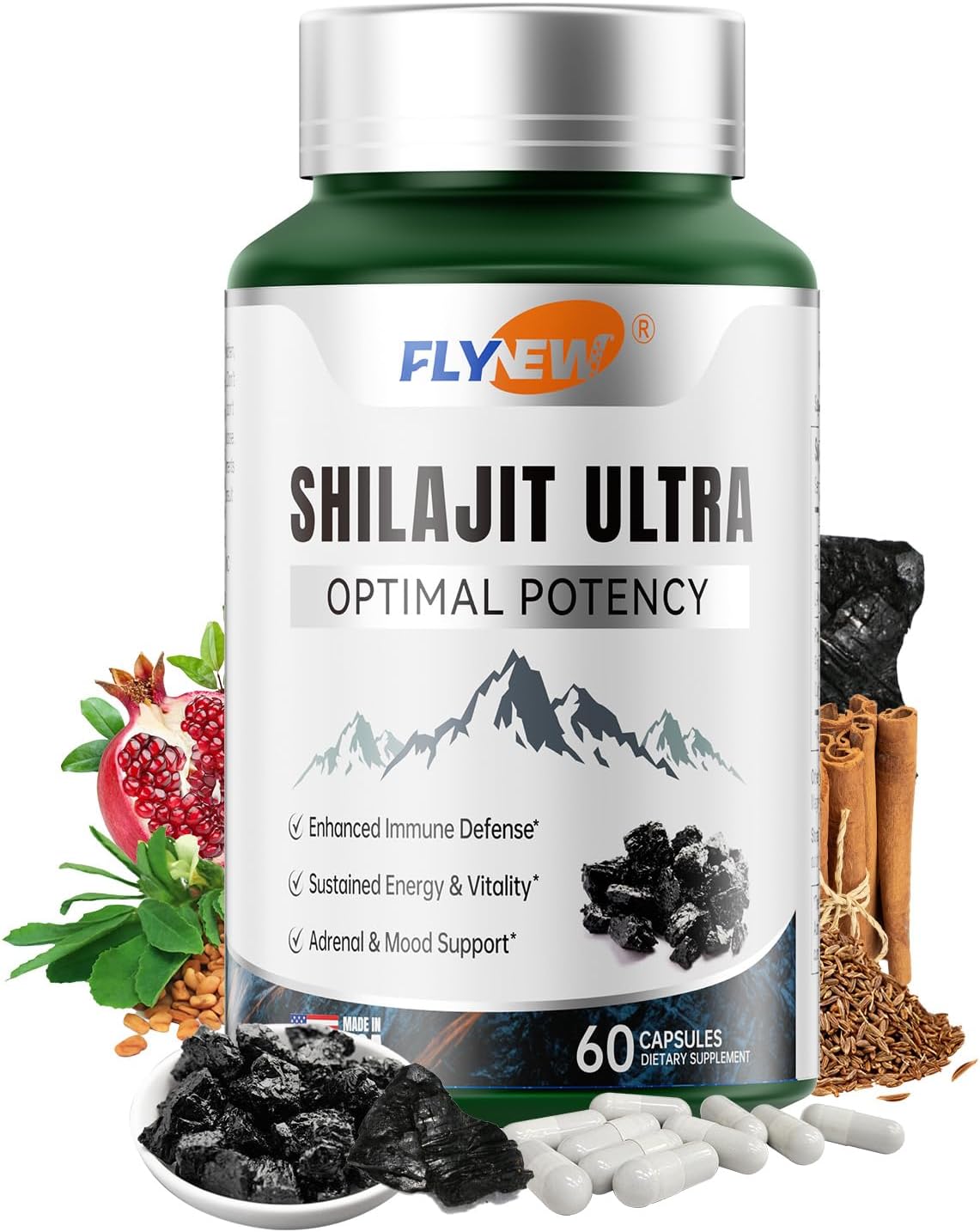Shilajit for Men Women - Extra Power, Stamina & Immune Support