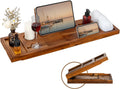 Teak Bathtub Tray - Expandable Luxury Bath Tray for Relaxation