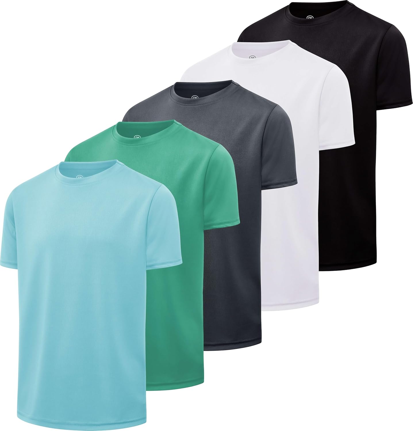 Real Essentials Boy's Active Performance Shirts for Ages 6-18