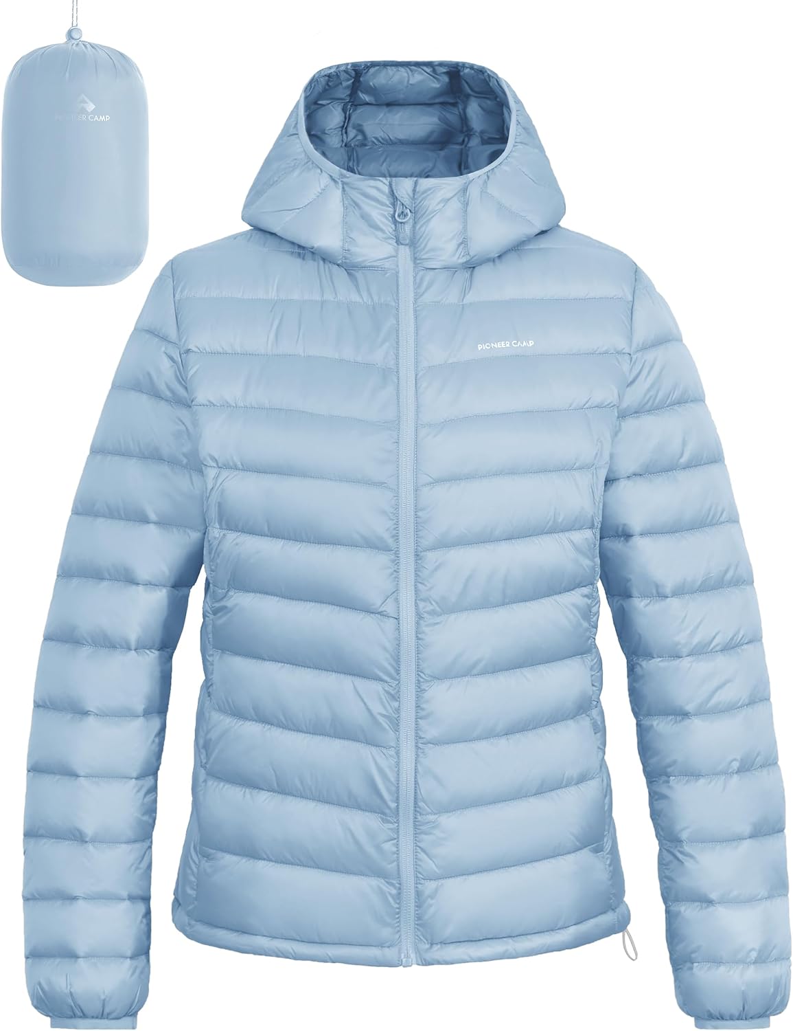 Packable Puffer Jacket for Women - Lightweight and Warm