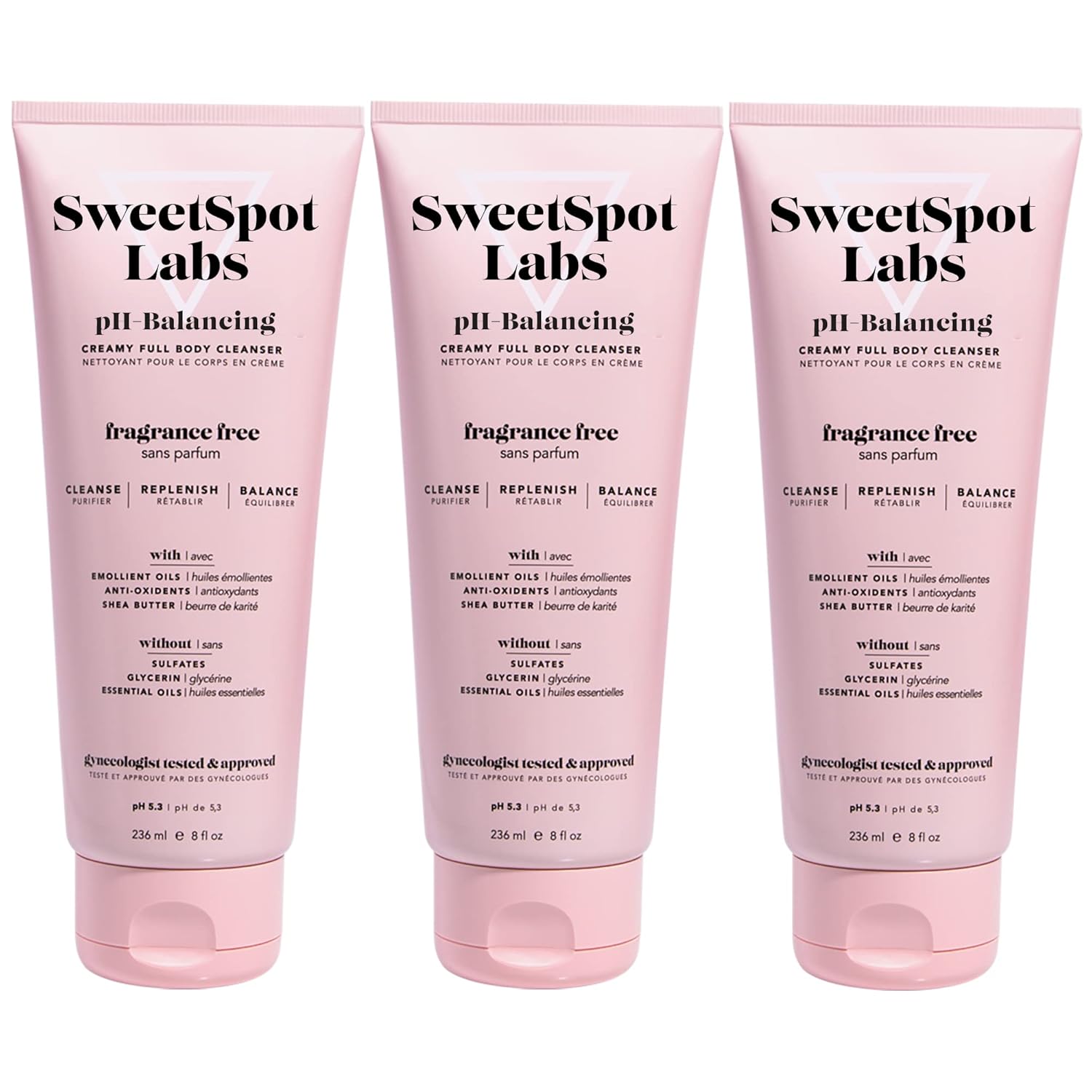 pH Balanced Wash for Sensitive Skin - Gentle Body Cleanser