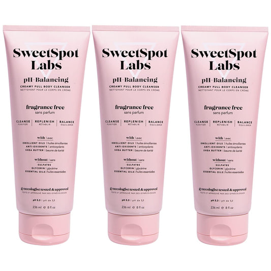 pH Balanced Wash for Sensitive Skin - Gentle Body Cleanser