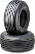 WANDA 13x5.00-6 Rib Lawn Mower Turf Tires Set of 2 - Turf-Friendly