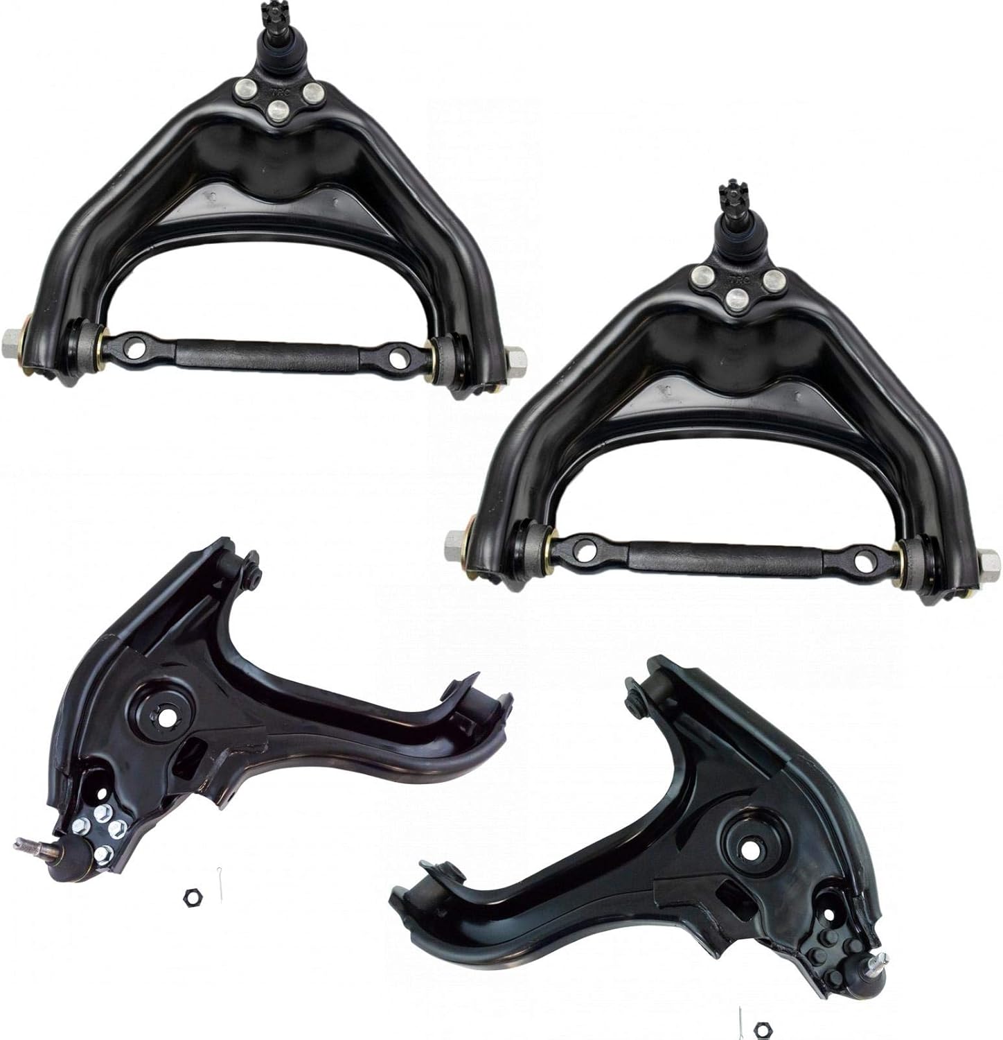 TRQ 4 Piece Control Arm & Ball Assembly Kit for Dodge Ram