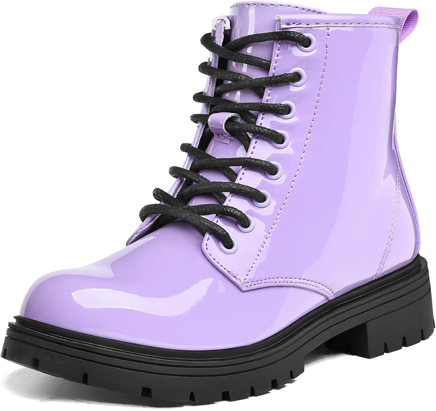 K KomForme Waterproof Ankle Boots for Kids with Side Zipper
