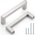 Probrico 4 in Satin Nickel Cabinet Pulls 50 Pack - Durable Hardware
