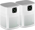 2 Pack H13 HEPA Air Purifiers for Home Bedroom up to 650ft2