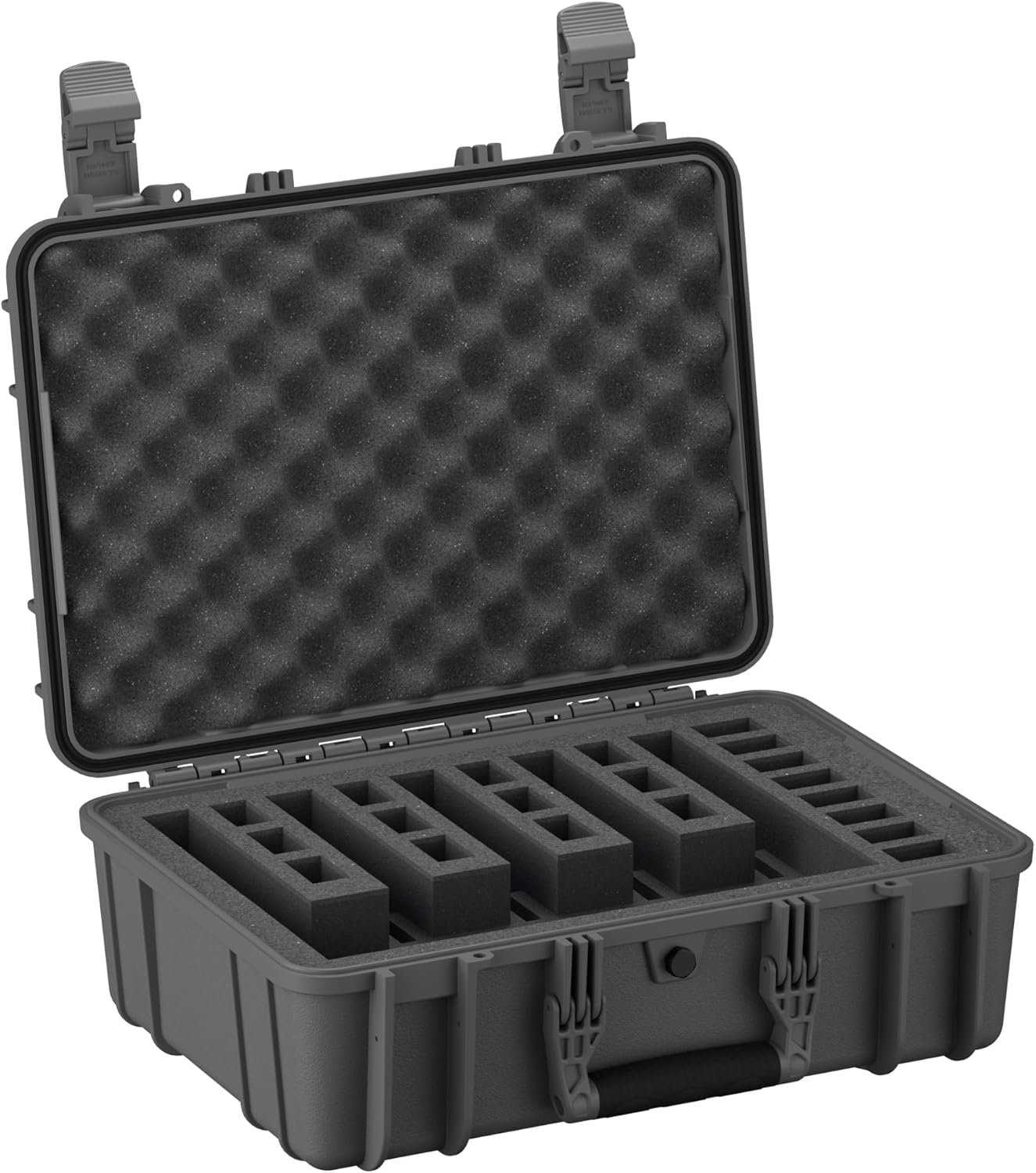 Condition 1 18ft' Pistol Case with Pre-Cut Foam for 5 Guns