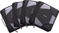 King Sized Zip Tab School Zipper Binder - 4 in Rings, 800 Sheet