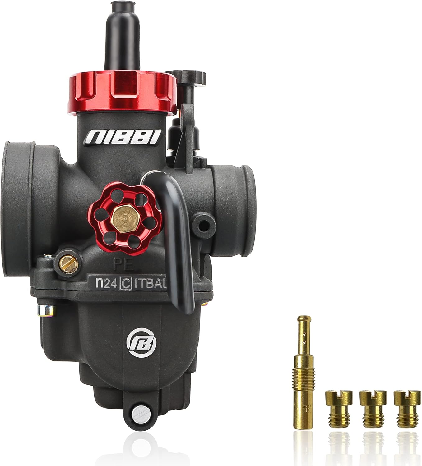 High Performance NIBBI PE24mm Carburetor for 140cc-150cc Bikes