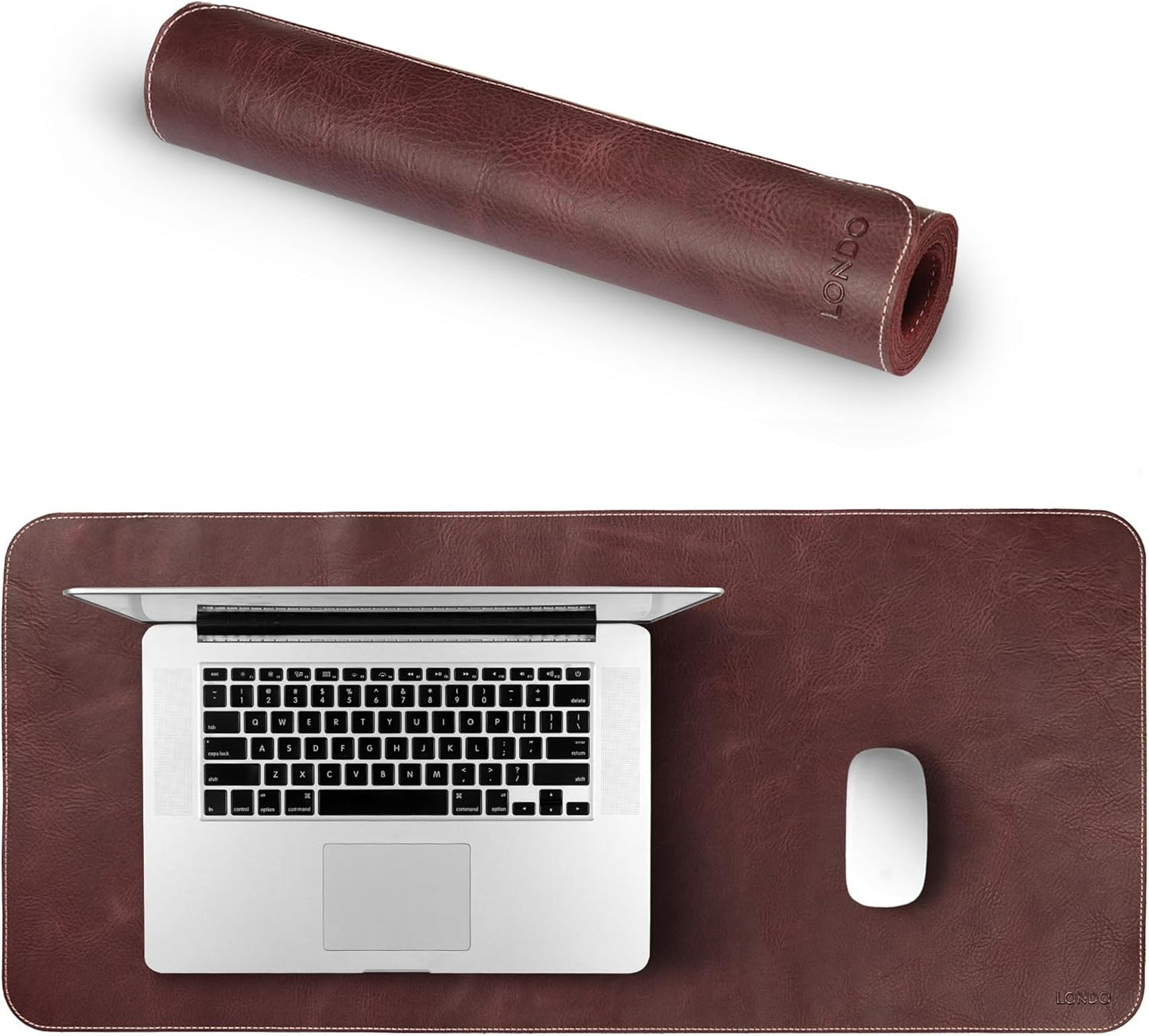 Top Grain Leather Extended Mouse Pad for Office & Gaming Use