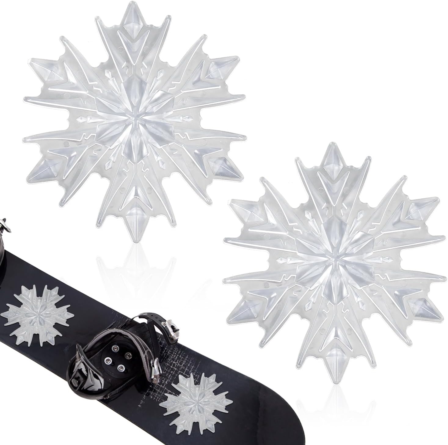 Snowflake Stomp Pads for Ultimate Grip | PEUTIER