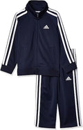 adidas Boys' Tricot Jacket & Pant Clothing Set - Durable