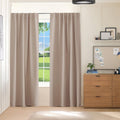 PONY DANCE Blackout Curtains 42x90 in 2 Panels - Room Darkening