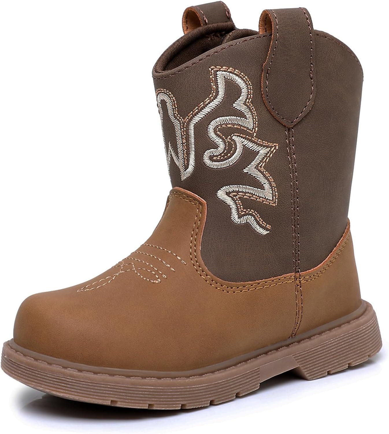 Toddler Cowboy Boots for Boys & Girls with Easy Closure
